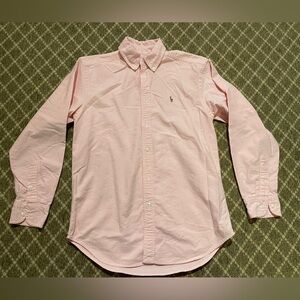 Ralph Lauren Men's Light Pink Button Down Shirt size 14
